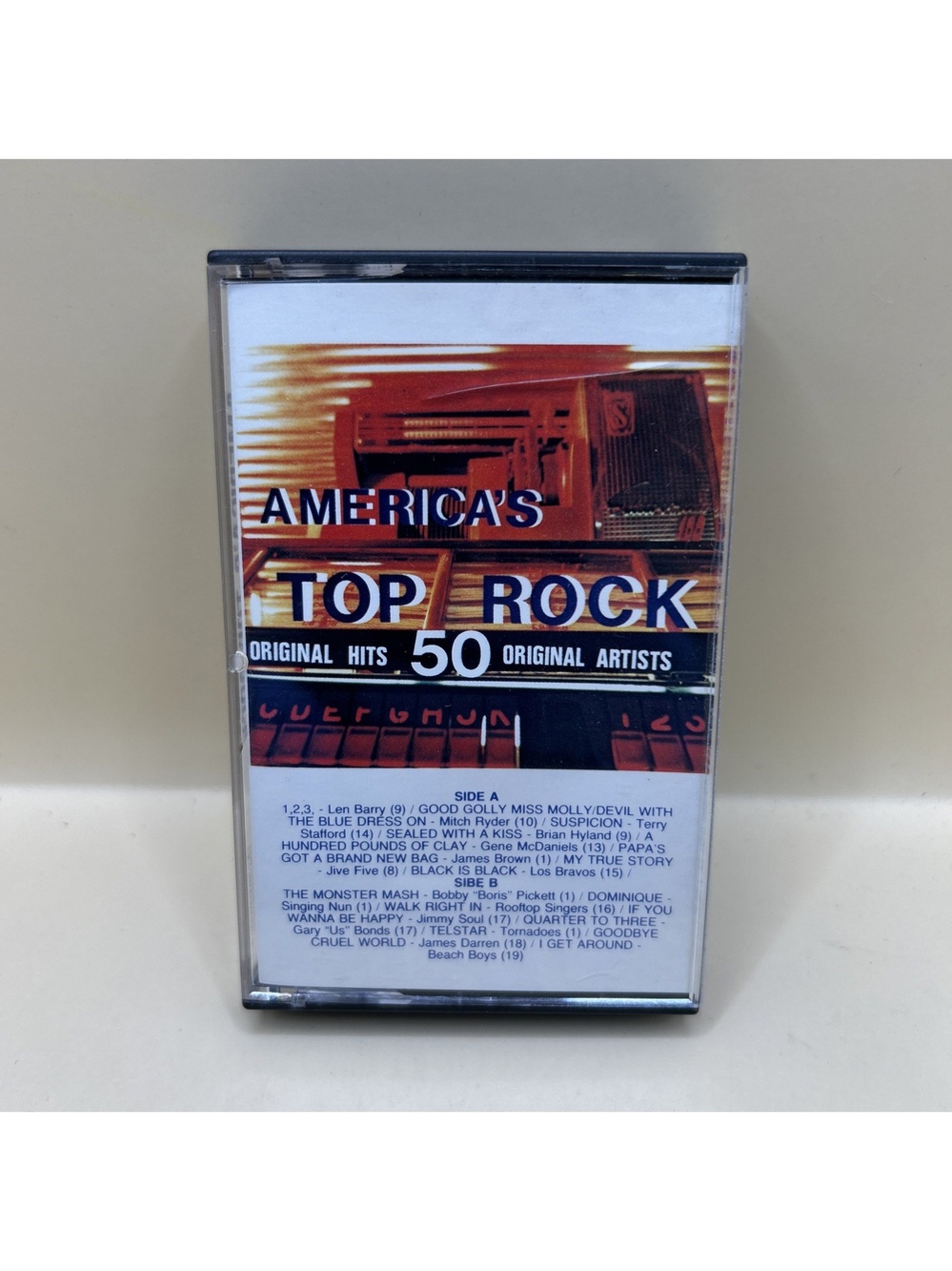 Americas Top Rock Original Hit Artists The Monster Mash Cassette TESTED✅